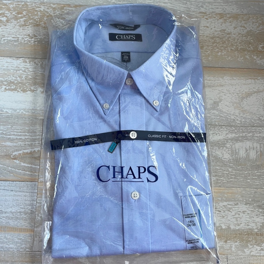 Chaps mens dress shirt